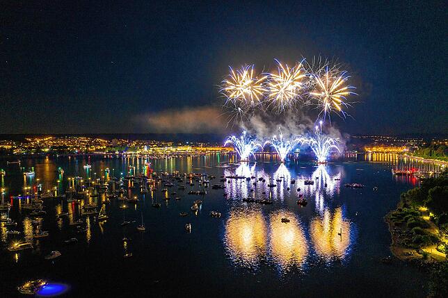 Bild 14: Spektakuläre Bilder vom Feuerwerk bei Seenachtfest und Fantastical 2022