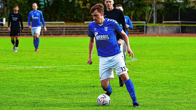 Hattrick: Binnen acht Minuten machte Hannes Selz – hier ein Archivfoto – aus einem 0:2 ein 3:2 für die SF Schliengen beim turbulenten ...
