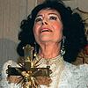 Uriella, mit bürgerlichem Namen Erika Bertschinger Eicke, wird heute 90.&nbsp;Jahre alt. Das Bild entstand 1999 vor der ...