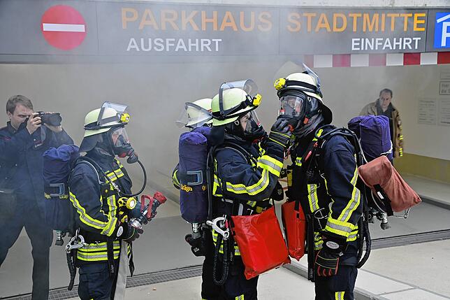 Bild 18: Bilder von der Hauptprobe der Feuerwehr St. Georgen
