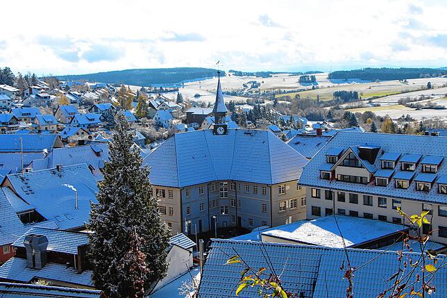 Bild 5: Der erste Schnee ist da