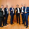 Die Vorstände der Volksbank Ortenau und Schwarzwald-Baar-Heuberg freuen sich über die gelungene Fusion beider Häuser.