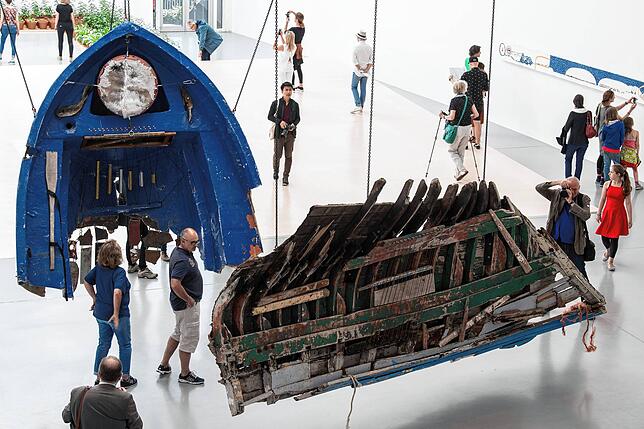 Wrackteile bei der documenta 14: Betroffenheit löste die Deutungsräume ab.