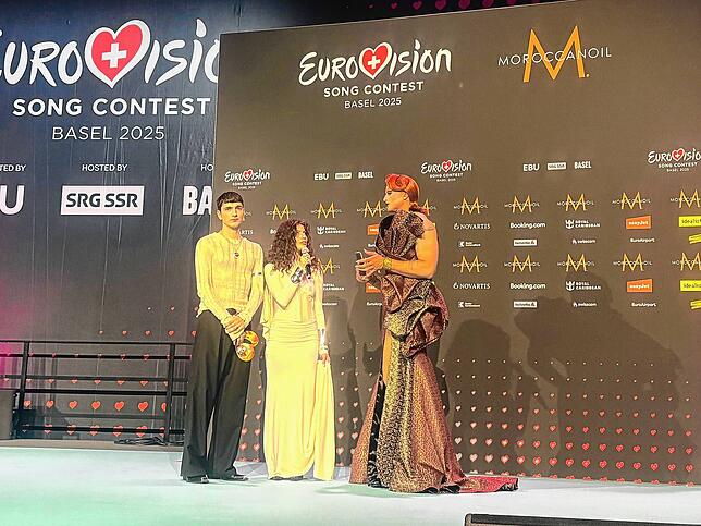 Bild 15: Alle Bilder zur „MET-Gala Europas“ in Basel: So präsentieren sich die ESC-Acts bei der Eröffnungszeremonie