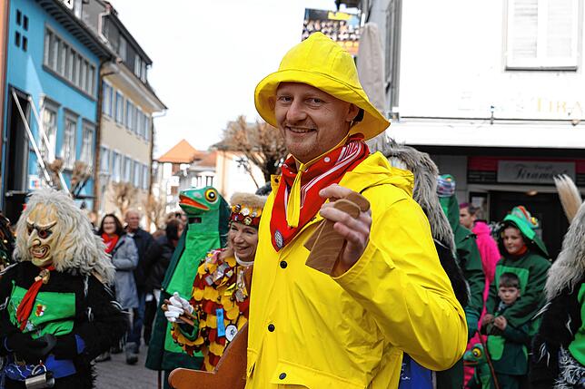 Bild 8: Bilder von der Machtübernahme des Radolfzeller Rathauses durch die Froschenzunft Radolfzell.