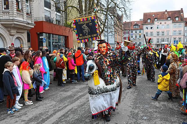 Bild 17: Großer Narrenumzug 2024 in Konstanz &ndash; die besten Bilder gibt&lsquo;s hier &ndash; Teil 1