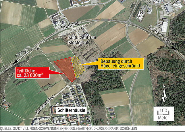 Bild 1: Hallenbad-Neubau: Villingen-Schwenningen plant Grundstücksverkauf – Hier könnte es entstehen!