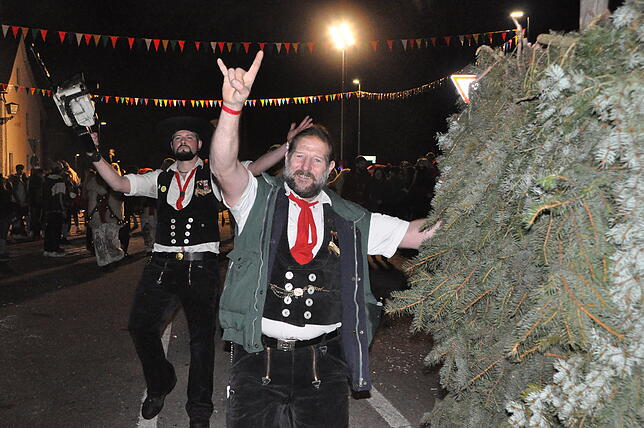 Bild 37: Bilder vom 16. Nachtumzug des Narrenverein Moschtobst in Ahausen