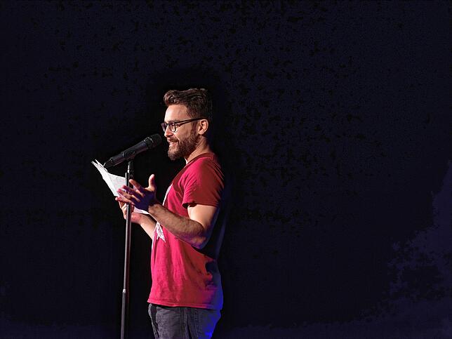 Philipp Stroh hat mit &bdquo;Sam&ldquo; und dessen Briefwechsel mit dem Weihnachtsmann an das bekannte Stück &bdquo;Stan&ldquo; von ...