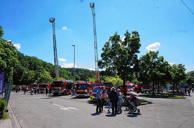 Bild 31: Tag der offenen Tür: die Feuerwehr präsentiert sich