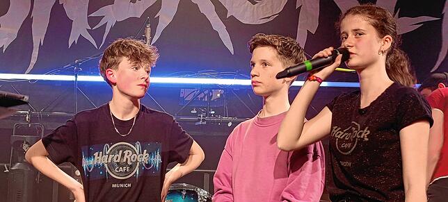 Bild 17: Viel zu hören gab es beim Schüler-Bandcontest in der Lauffenmühle