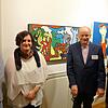Ausdrucksstarke Bilder zeigen Kunstschaffende aus dem Atelier Frida, darunter Carmen Schäuble, Sandra Stankiewitz und Peter Ehrlich (von ...