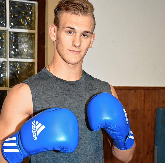 So sah Christian Fischer noch zu Karrierebeginn aus, als er mit dem Boxen startete.