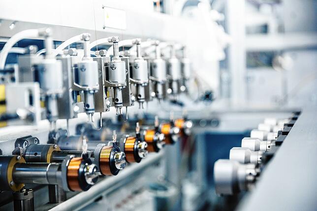Einblick in die Produktion bei Eto Magnetics GmbH.