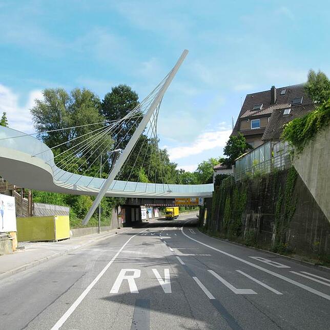 So soll die neue Brücke einmal aussehen.