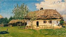Illia Repin: &bdquo;Ukrainisches Haus&ldquo;. Der imperiale russische Anspruch erstreckt sich auch auf sein Werk.