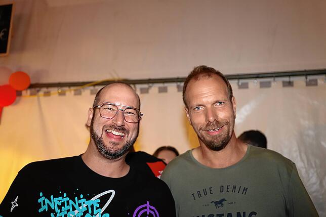 Bild 28: So war die Stimmung beim Aach-Linzer Weinfest