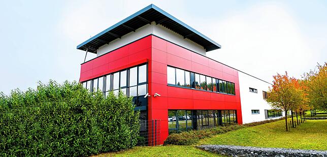 Das Fertigungszentrum von Rheinmetall in Stockach ist im Gewerbegebiet Blumhof zu finden.