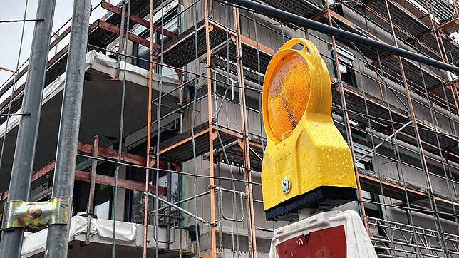 Wohnungsbau in der Paula-Straub-Straße (Richthofenpark) in Villingen im April 2024. Die AfD im Gemeinderat hat beantragt, dass auf ...