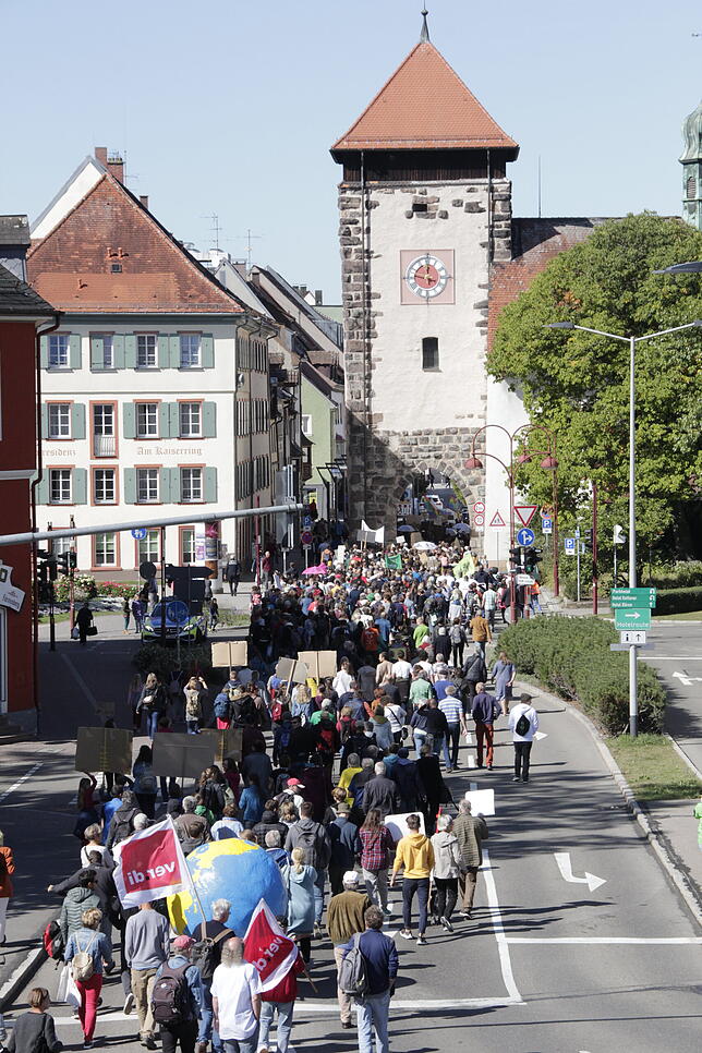 Bild 19: Bilder von der Fridays for Future-Demonstration in Villingen