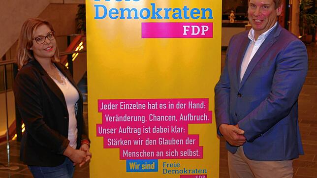 Markus Bumiller und Julia Zülke sind die FDP-Kandidaten für den Wahlkreis Singen/Stockach bei der Landtagswahl im nächsten Jahr.