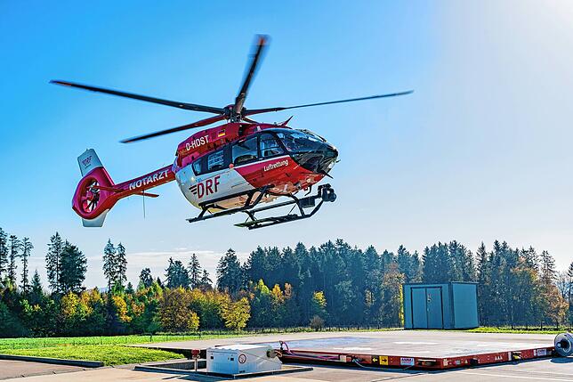 Der Rettungshubschrauber Christoph 11 kann tags wie nachts von seinem Standort beim Schwarzwald-Baar-Klinikum zu Einsätzen starten.