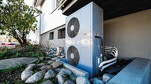 Die Installation einer Wärmepumpe kann in Rheinfelden mit bis zu 500¦Euro gefördert werden. Symbolbild: Silas Stein, dpa