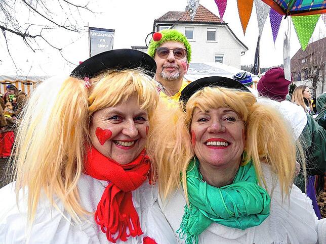 Bild 10: Bilder vom Narrentreffen in Dogern