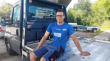 Fabian Lackner (30) ist Gründer und Inhaber des Anhänger-Zentrums B311 Meßkirch.