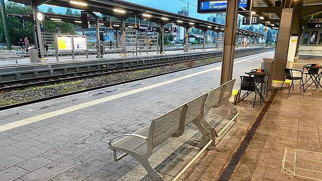 Hier am Bahnhof in Donaueschingen erlebte ein aus Polen stammender Arbeitnehmer fünf harte Tage der Obdachlosigkeit.