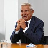 Lob für die Berliner Polizei: Innenminister Thomas Strobl.