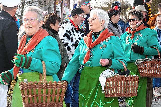 Bild 24: So schön war der Jubiläumsumzug zum 60 jährigen Bestehen der Sunnelöscherzunft