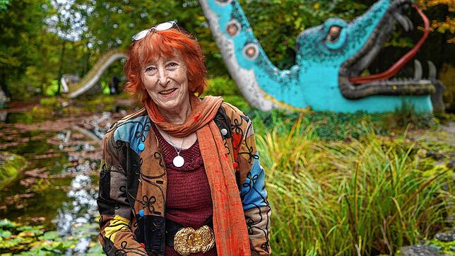 Maria Anna Weber hält das Andenken an ihren Ehemann in Ehren: Sie betreibt den Bruno Weber Skulpturenpark im Kanton Aargau.