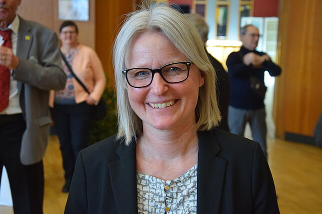 Zu den prominenten Gästen auf dem Empfang der Stadt gehörte auch die Glarner Landratspräsidentin Daniela Bösch-Widmer.
