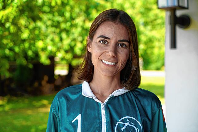 Maria-Teresa Miccoli ist die Vorsitzende In Küssaberg-Ettikon gibt es seit 2024 einen Poloclub.