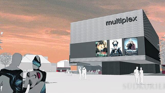 Auf dem Bahnhofsvorplatz in Rheinfelden ist ein Multiplex-Kino geplant.