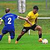Vergangene Woche war Nicolas Grieger (in Gelb) mit seinem FC Öhningen-Gaienhofen erfolgreich. Diesen Sieg möchte er gerne diese Woche ...