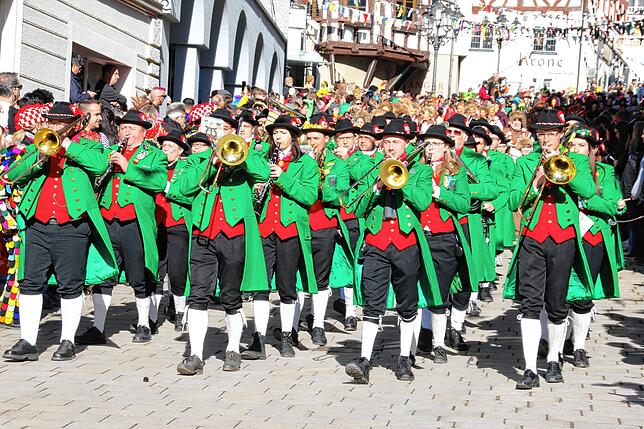 Die Stadtmusik Pfullendorf.