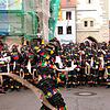 Überlinger Hänsele beim Narrentag 2020. Dieses Jahr bleiben die Häser der Hänsele wegen der Corona-Pandemie im Schrank.