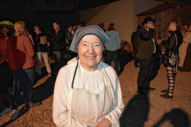 Ursel Altenburger aus Berau war die älteste Schauspielerin.
