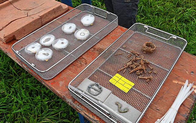 Frühere und aktuelle Funde aus den verschiedenen Bereichen von Röschberg.