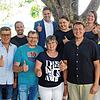 Die Organisatoren freuen sich auf das Duchtlinger Hördöpfelfäscht am 8. September: (von links) Michael Kraft, Günter Tschacher, Stephan ...