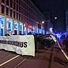 Demonstranten in Hessen gehen gegen das Wahlergebnis der AfD auf die Straße