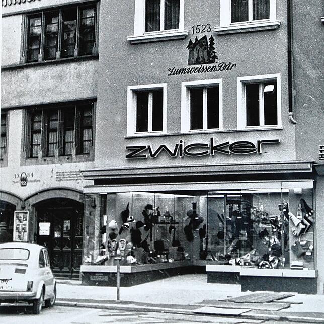 So sah das Geschäft in den 1970er Jahren aus.