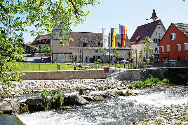 Der neue Mittelpunkt in Aach.