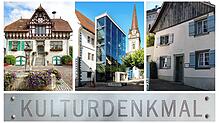 Das alte Rathaus in Iznang, das Österreichische Schlösschen und das Münster sowie die Villa Windschief in Radolfzell – sie sind ...
