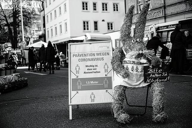 Bild 31: Leere Plätze, keine Touristen, verwaiste Geschäfte und geschlossene Lokale: So haben Sie Konstanz noch nie gesehen