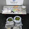 Die Ermittler stellten unter anderem rund 1,5 Kilogramm Kokain sicher, ebenso über acht Kilogramm Marihuana und Haschisch, außerdem ...