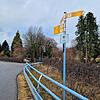 Der Lehrenweg zwischen Spaltenstein und Schnetzenhausen heute. Rechts davon fließt der Mühlbach. An dieser Stelle wurde Gabriele Speth ...