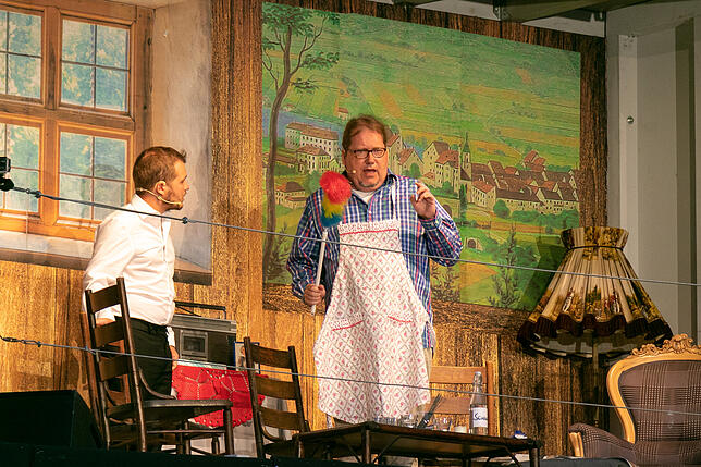 Bild 4: Bilder von der Bühnenshow des Heimatabends an der 551. Waldshuter Chilbi <br />